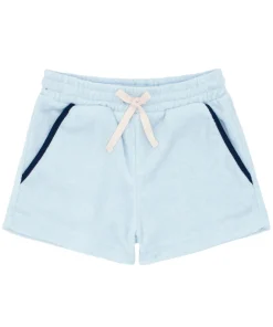 minnow Boys French Terry Short Light Blue Hot
