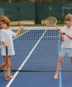 minnow Boys French Terry Short Light Blue Hot