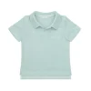 minnow Boys Garden French Terry Polo Sage Best