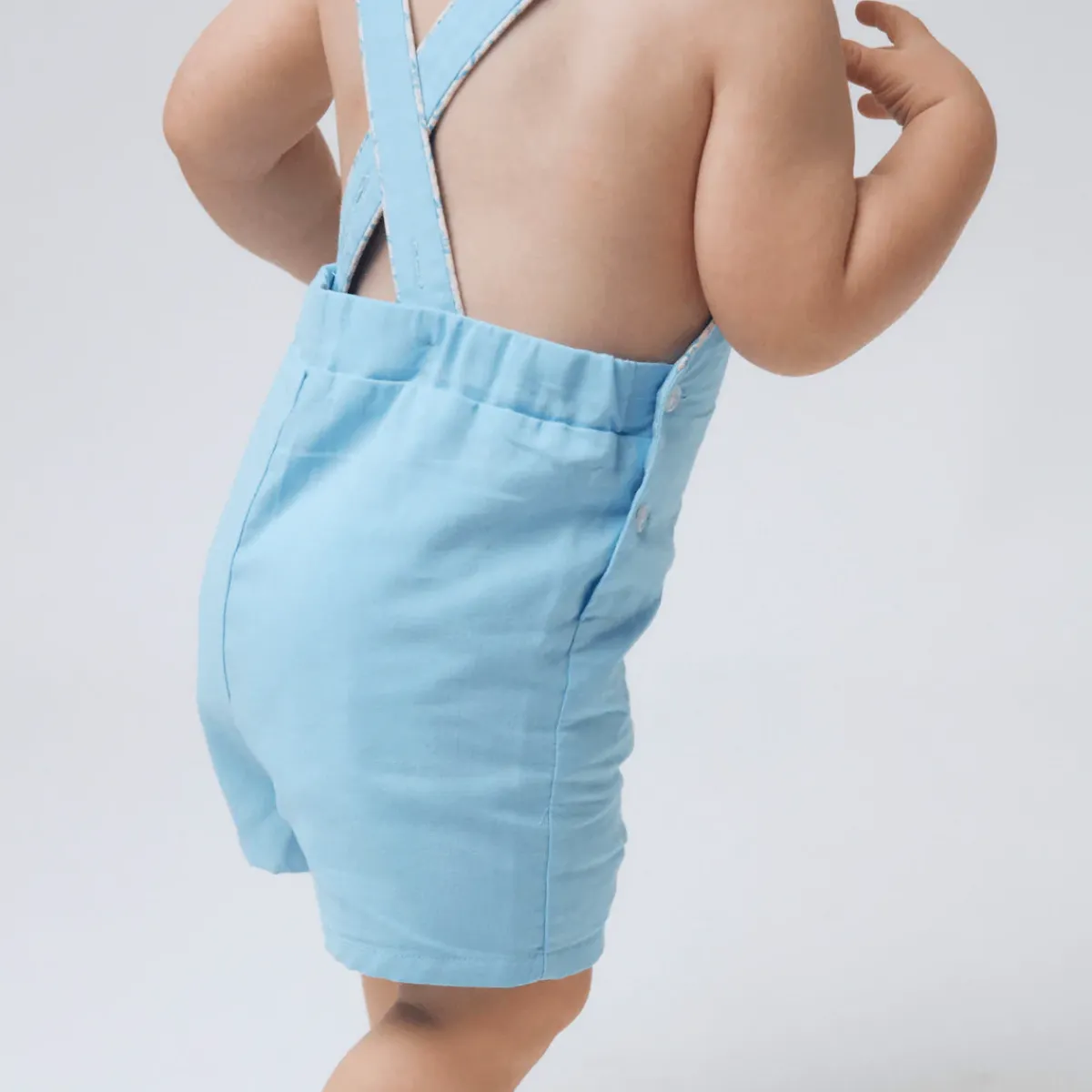 minnow Boys Overall Peri Blue Hot