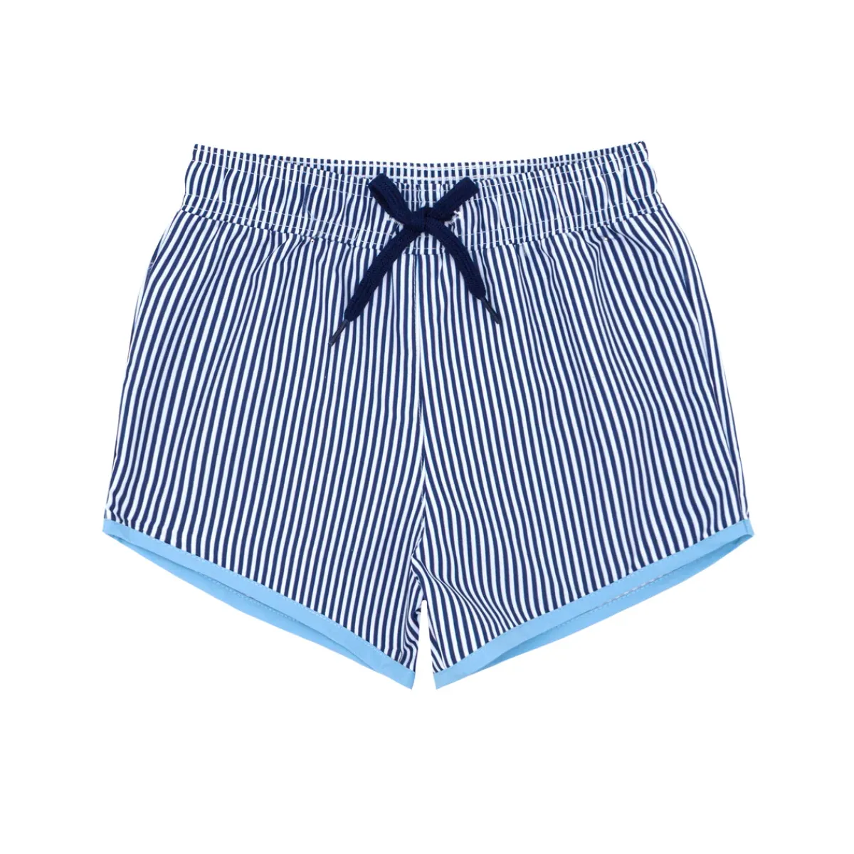 minnow Boys Stripe Boardie | Swim Navy Stripe Hot