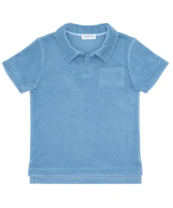 minnow Boys Terry Polo | Swim Freshwater Blue Best