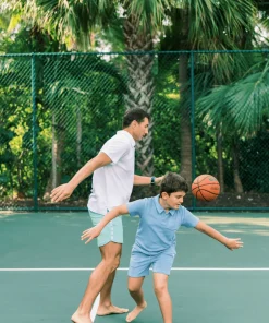 minnow Boys Terry Polo | Swim Freshwater Blue Best