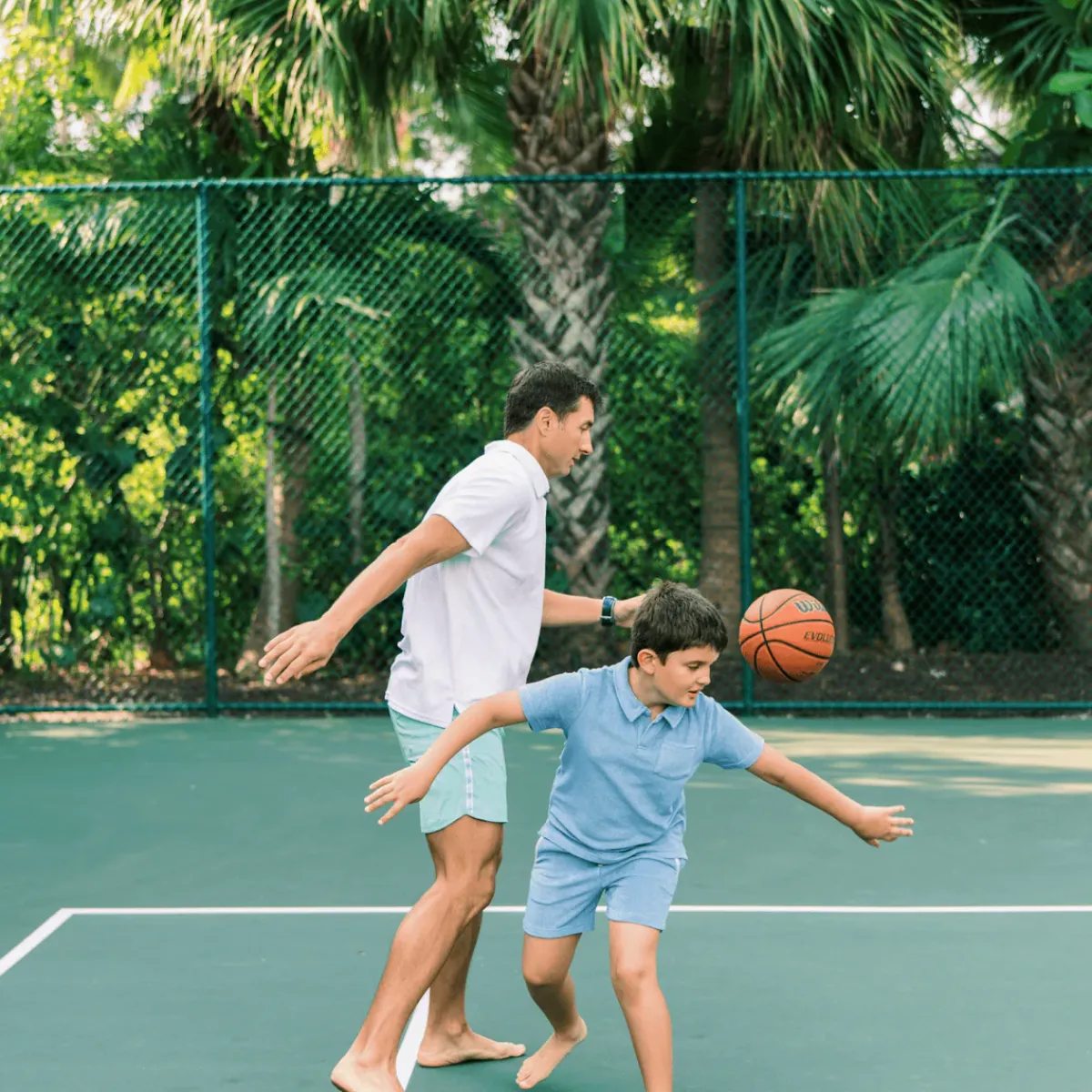 minnow Boys Terry Polo | Swim Freshwater Blue Best