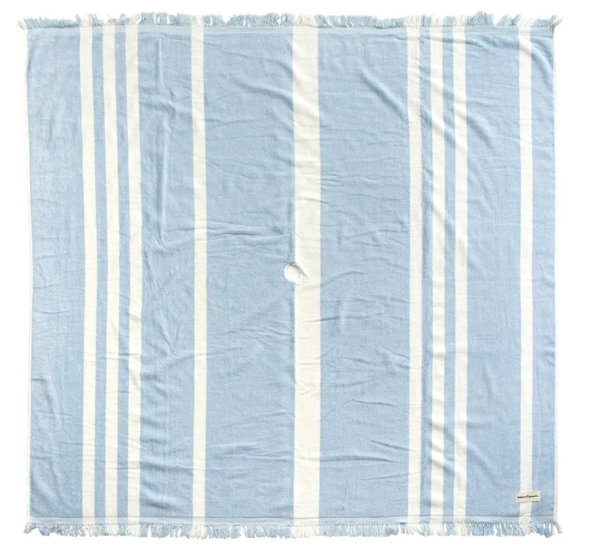 minnow Business & Pleasure Beach Blanket, Vintage Blue Stripe Clearance