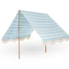 minnow Business & Pleasure Premium Beach Tent, Vintage Blue Stripe Hot
