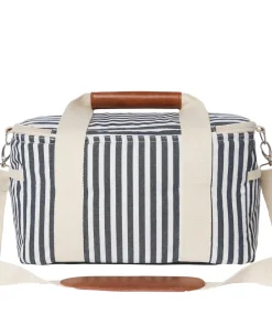 minnow Business & Pleasure Premium Cooler, Navy Stripe Outlet