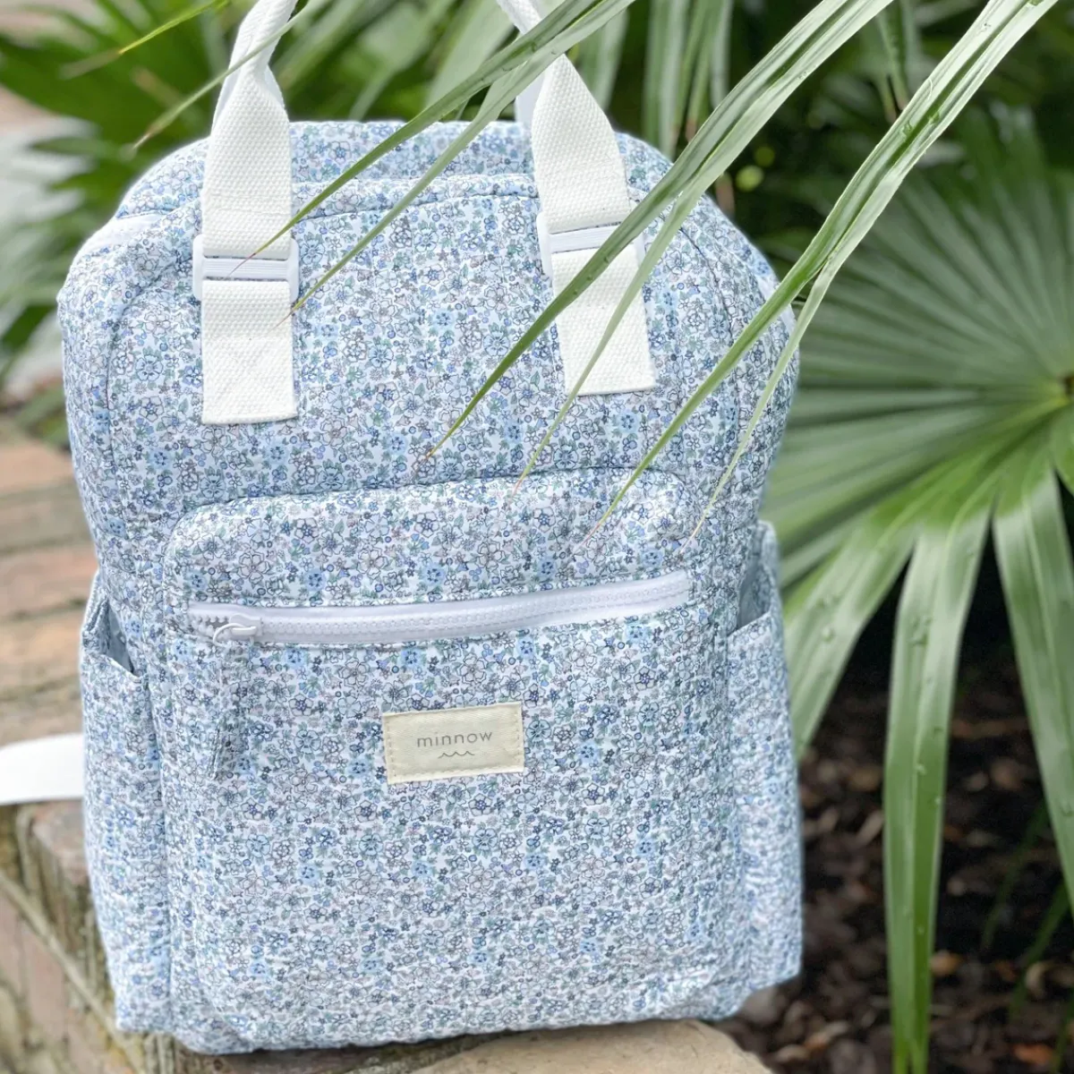 minnow Everyday Backpack Slate Floral Online