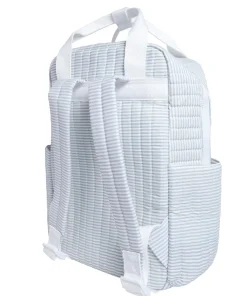 minnow Everyday Backpack Powder Blue Stripe Clearance