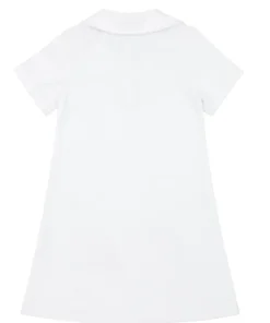 minnow Girls A-Line French Terry Dress | Swim White Outlet