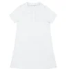 minnow Girls A-Line French Terry Dress | Swim White Sale
