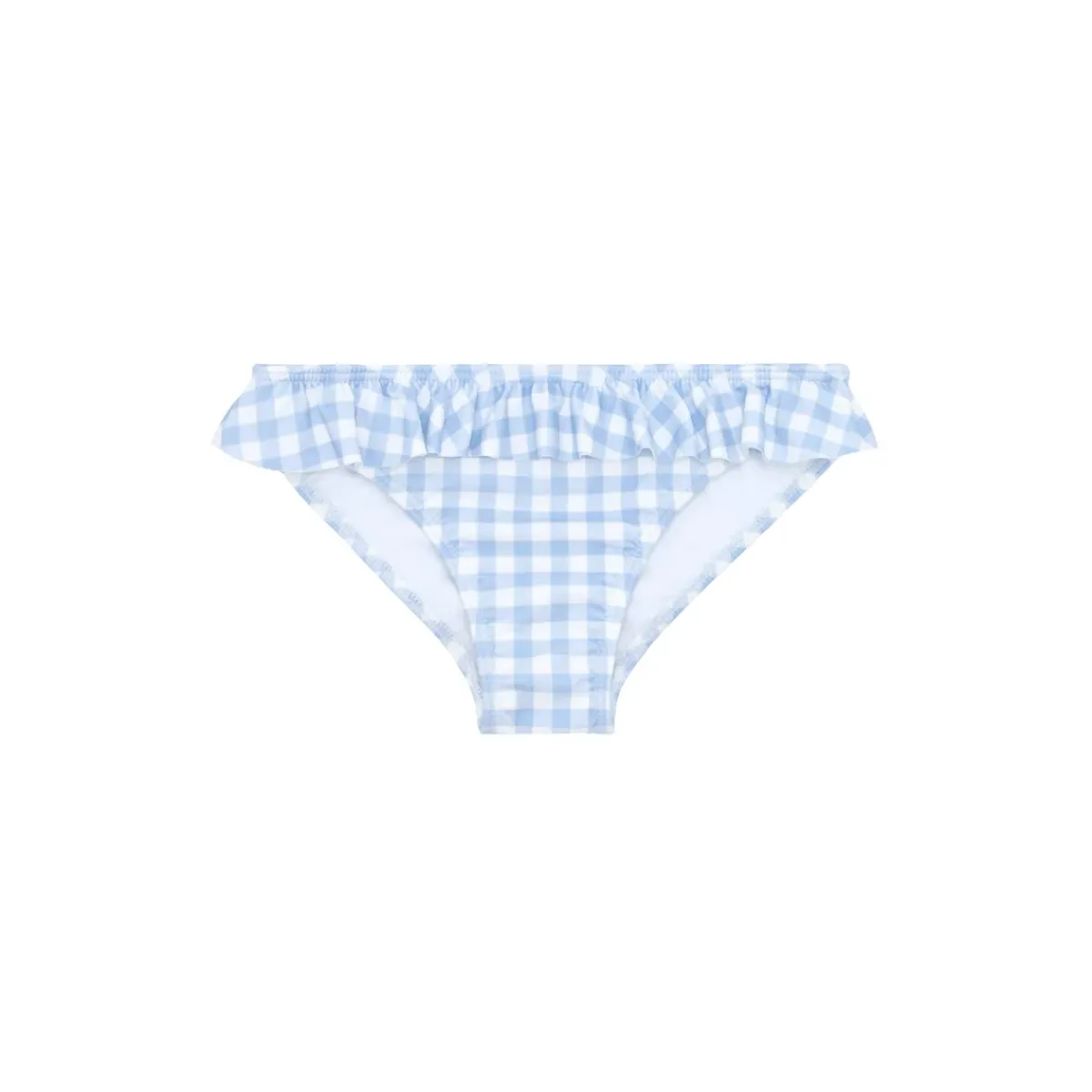 minnow Girls Bikini Bottom Oasis Blue Gingham Discount