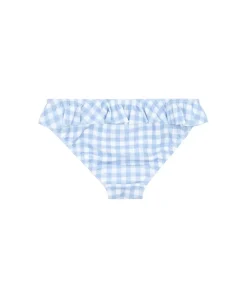minnow Girls Bikini Bottom Oasis Blue Gingham Discount