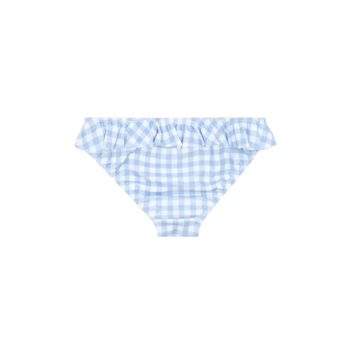 minnow Girls Bikini Bottom Oasis Blue Gingham Discount