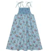 minnow Girls Brock Collection X Smocked Dress Provence Blue Best