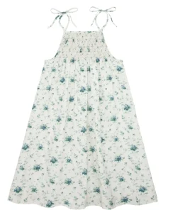 minnow Girls Brock Collection X Smocked Dress Classic Fleur New