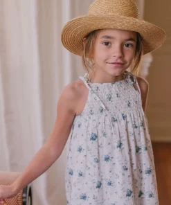 minnow Girls Brock Collection X Smocked Dress Classic Fleur New