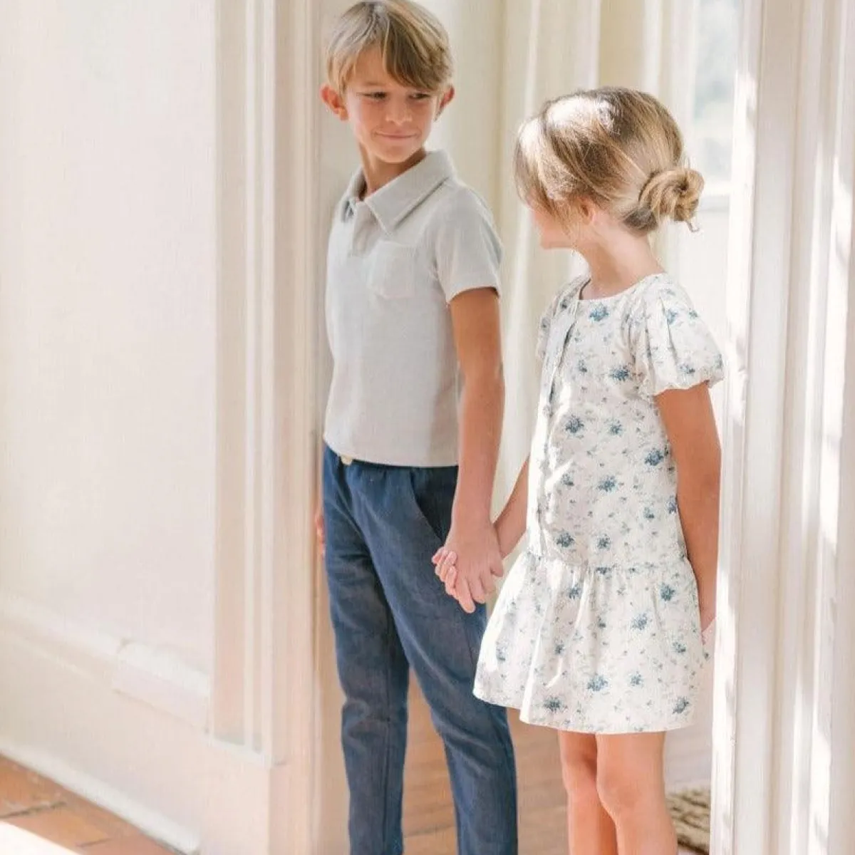 minnow Girls Brock Collection X Drop Waist Dress Classic Fleur Online