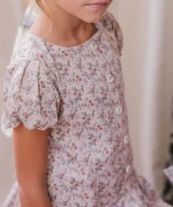 minnow Girls Brock Collection X Drop Waist Dress Primrose Online