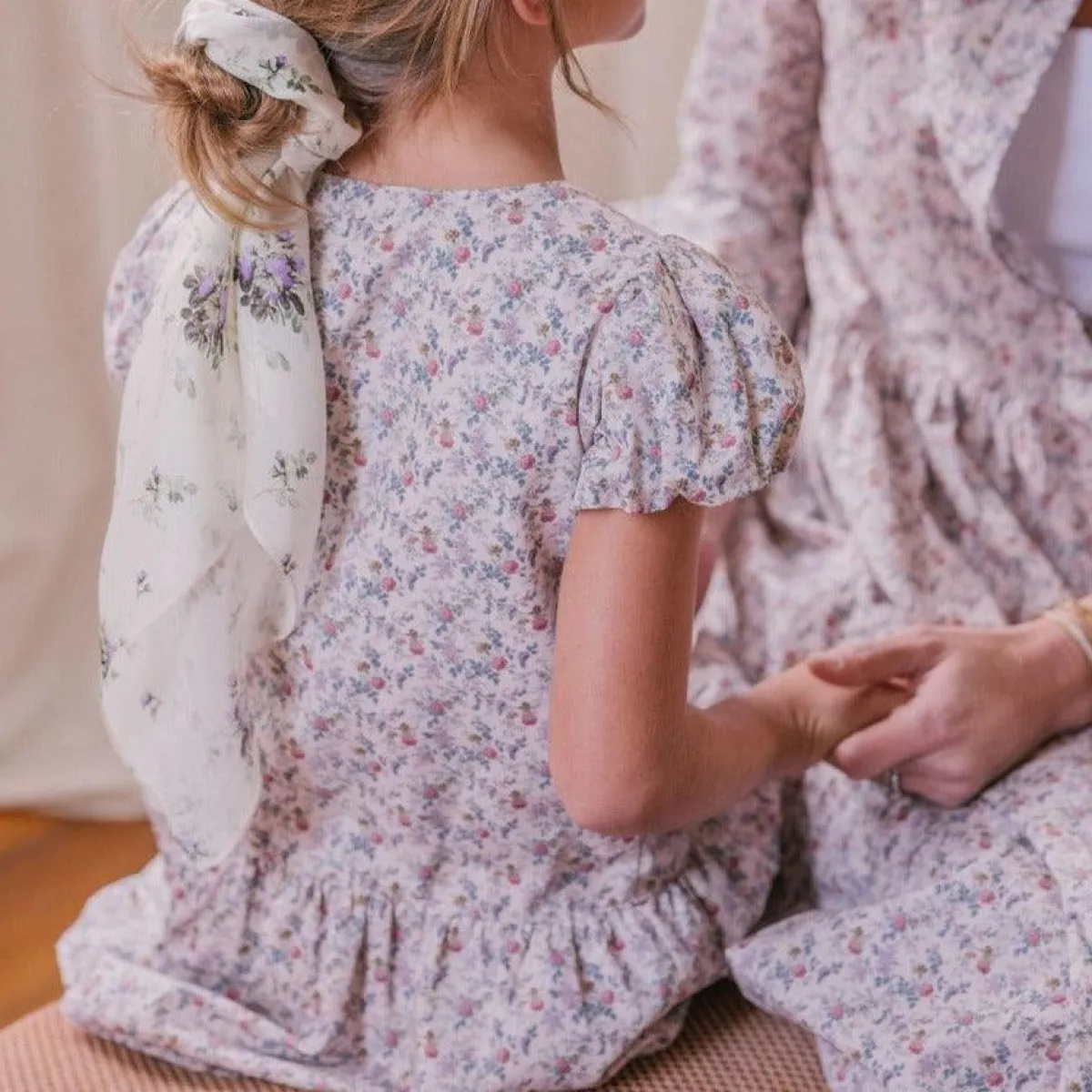 minnow Girls Brock Collection X Drop Waist Dress Primrose Online