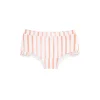 minnow Girls Calypso Coral Stripe Swim Shorts Calypso Coral Botanic Best