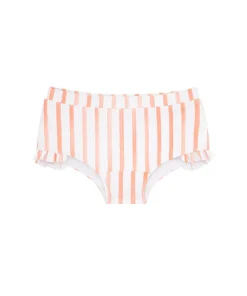 minnow Girls Calypso Coral Stripe Swim Shorts Calypso Coral Botanic Best
