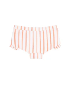 minnow Girls Calypso Coral Stripe Swim Shorts Calypso Coral Botanic Best