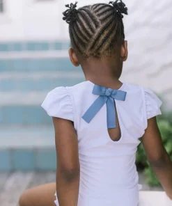 minnow Girls Cap Sleeve Rashguard One Piece Bay Lavender Outlet