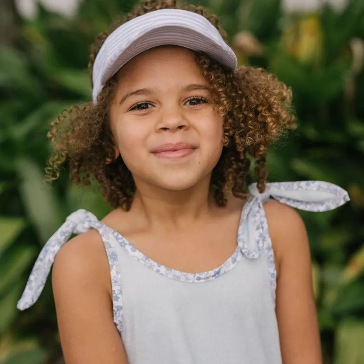 minnow Girls French Terry Bloomer Set Light Blue Online