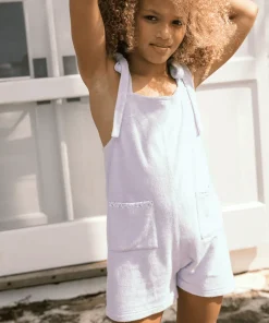 minnow Girls French Terry Romper Bay Lavender Sale
