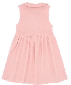minnow Girls French Terry Tennis Dress Conch Pink Clearance