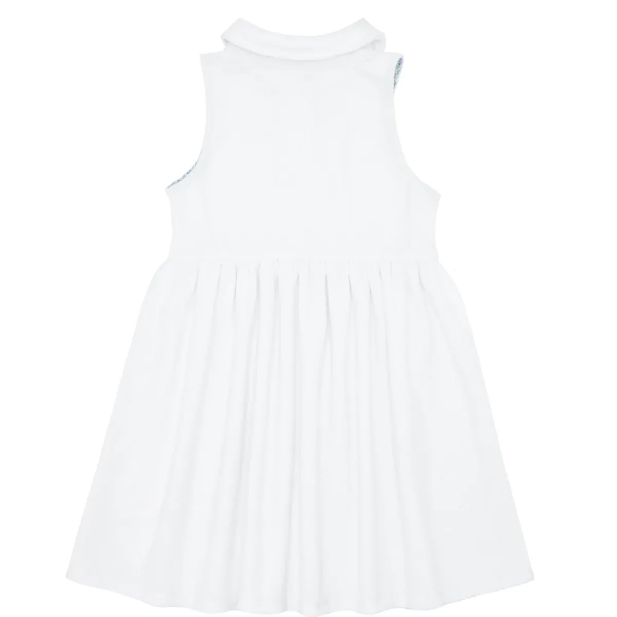 minnow Girls French Terry Tennis Dress White Outlet