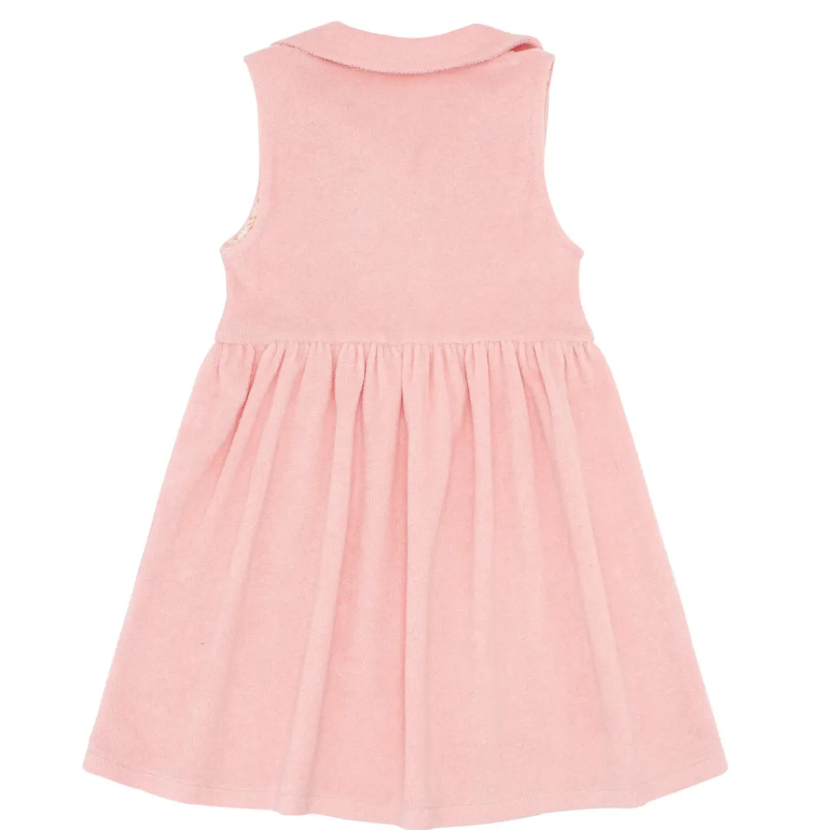 minnow Girls French Terry Tennis Dress Conch Pink Discount