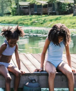 minnow Girls Gathered One Piece | Swim Freshwater Blue Online