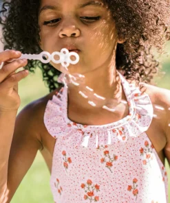 minnow Girls Halter One Piece Raspberry Red Hot