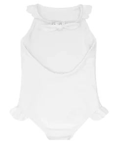 minnow Girls Halter One Piece | Swim Capeside White Discount