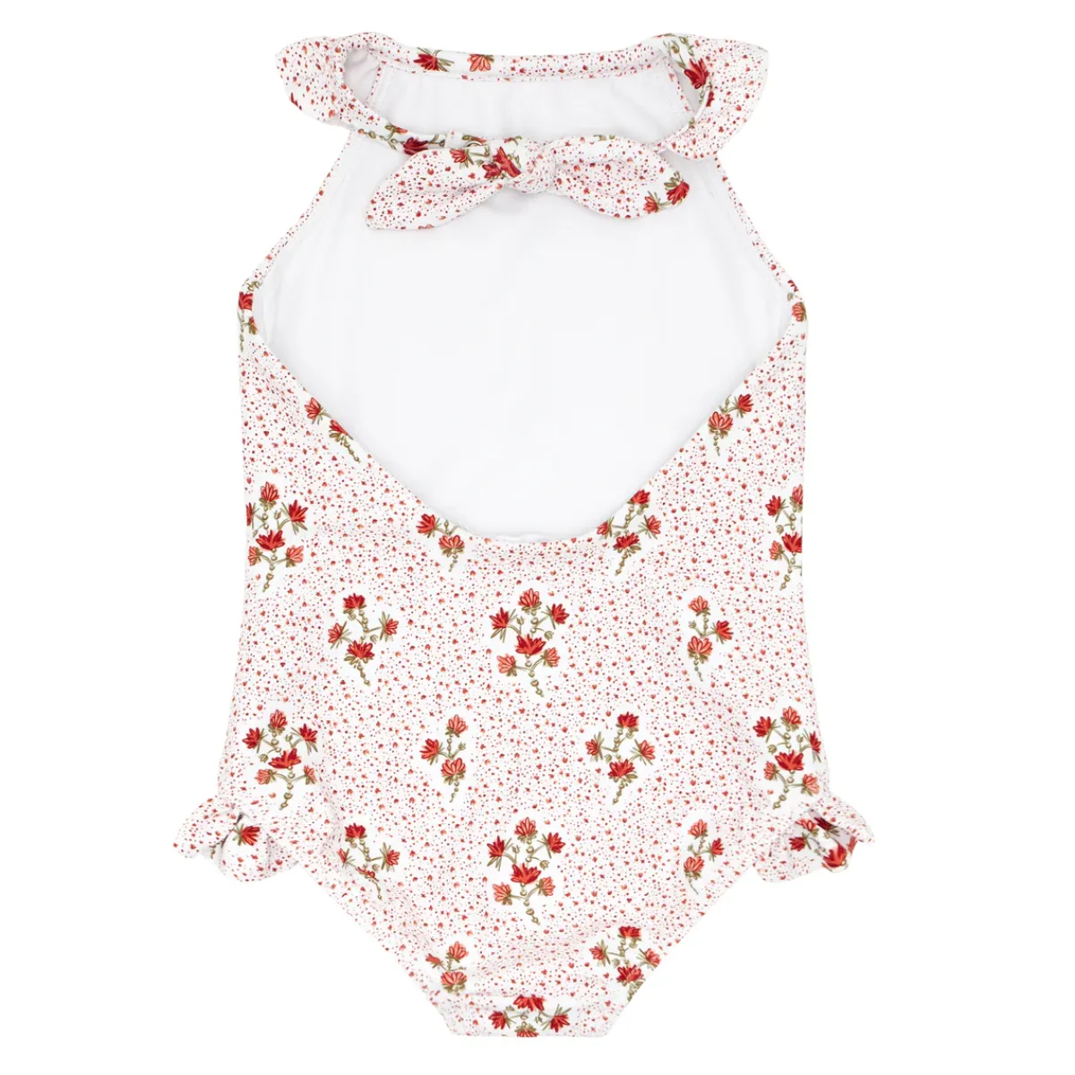 minnow Girls Halter One Piece Raspberry Red Fashion