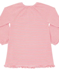 minnow Girls Pima Dress Red Stripe New