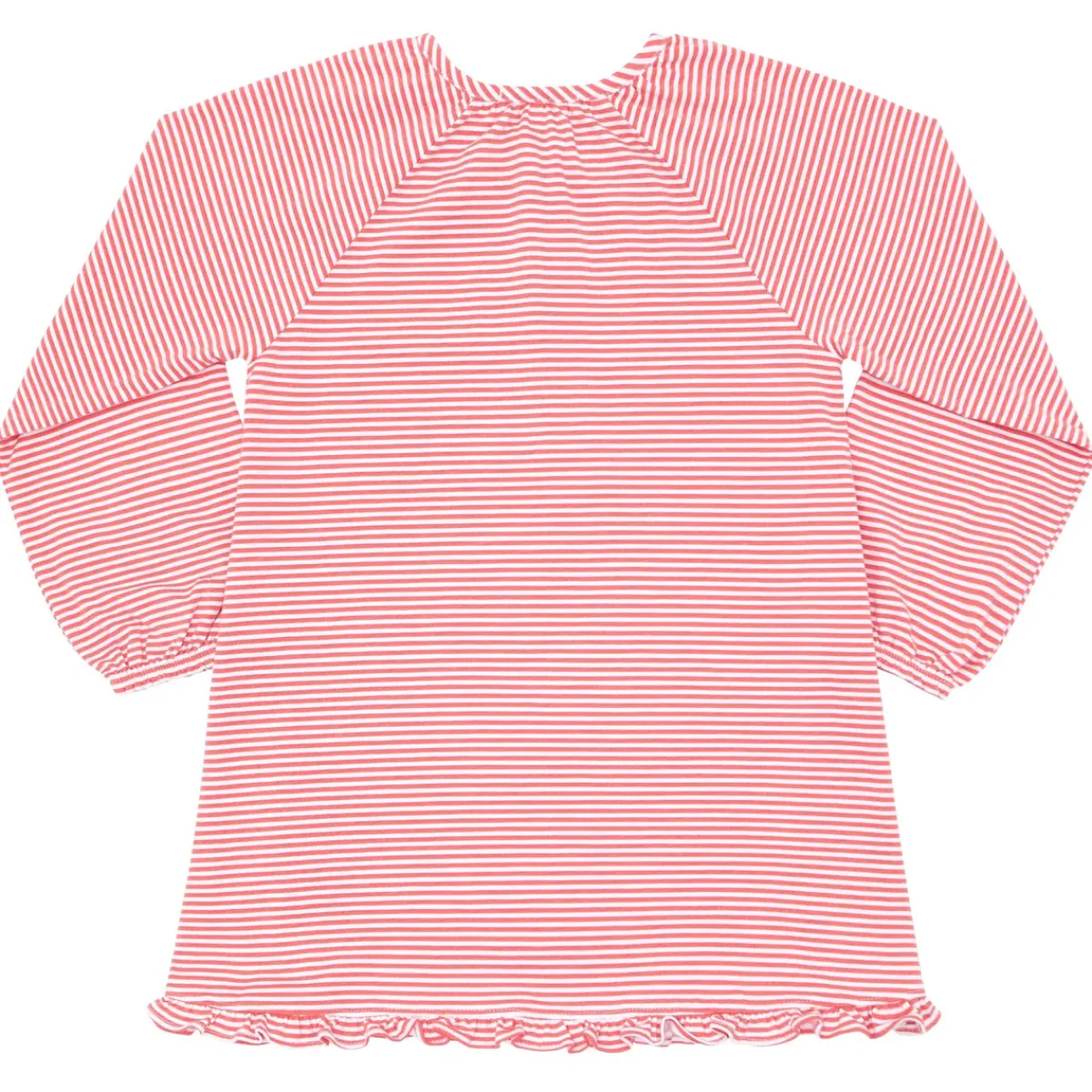 minnow Girls Pima Dress Red Stripe New