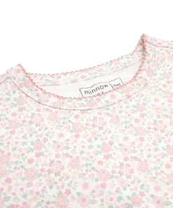 minnow Girls Pima Pajama Set Antique Floral Hot