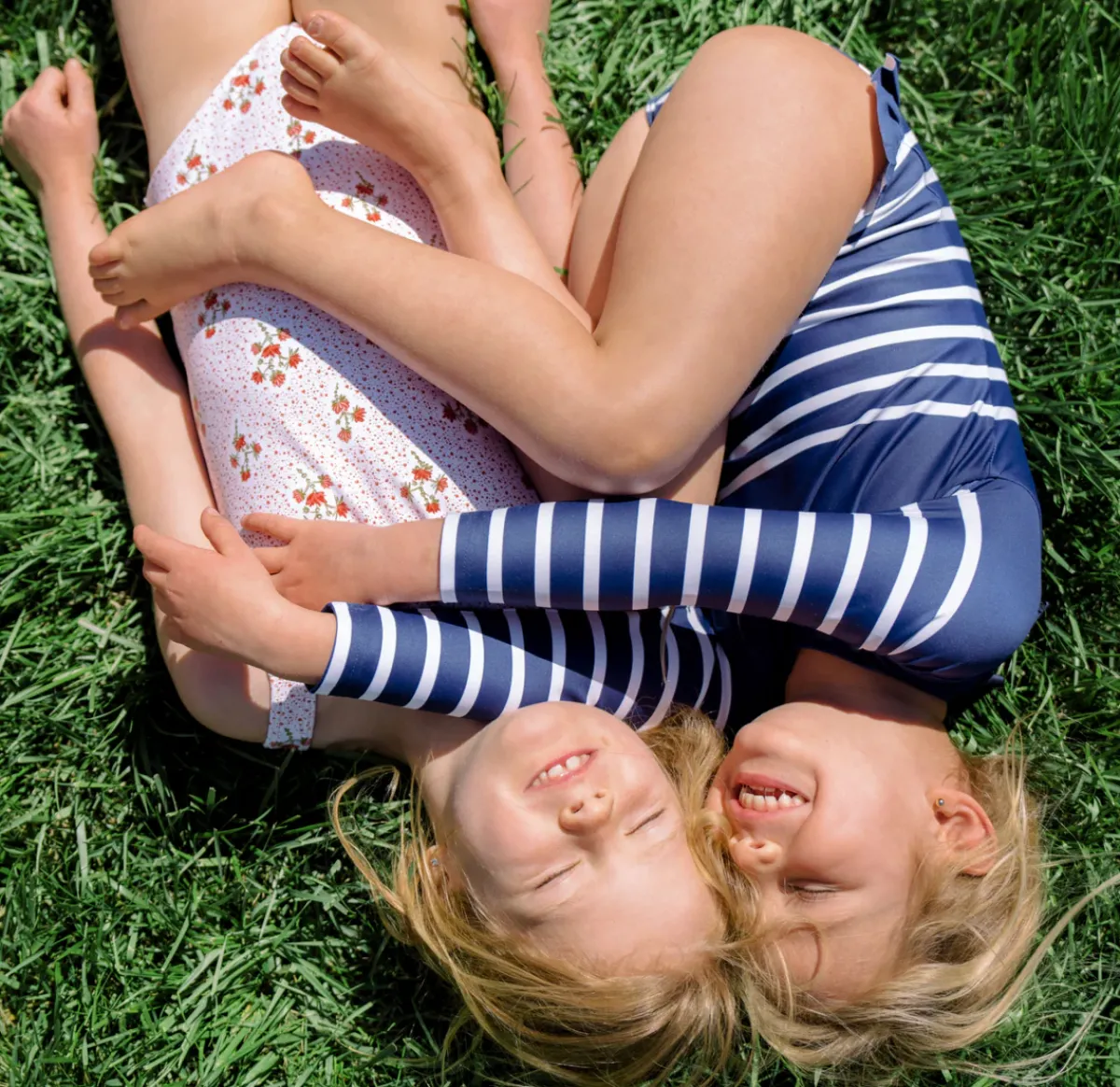 minnow Girls Rashguard One Piece | Swim Navy Breton Stripe Clearance