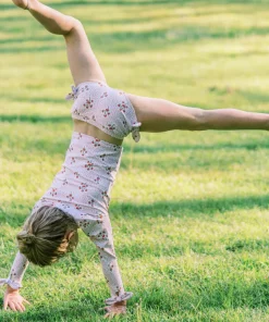 minnow Girls Rashguard Set | Swim Raspberry Red Discount