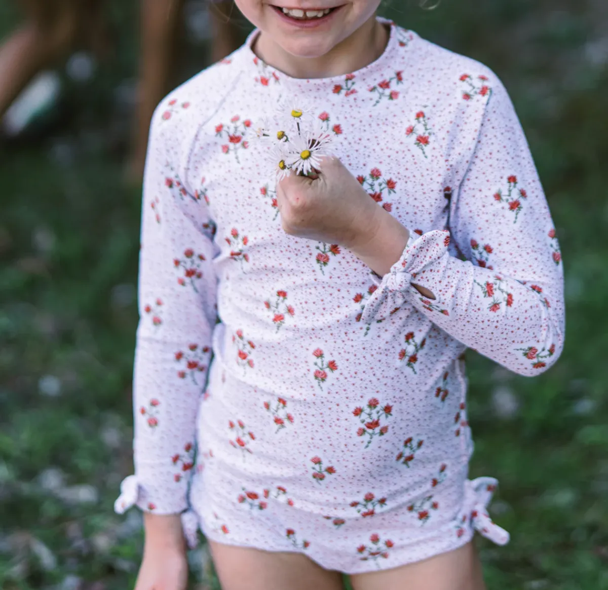 minnow Girls Rashguard Set | Swim Raspberry Red Discount