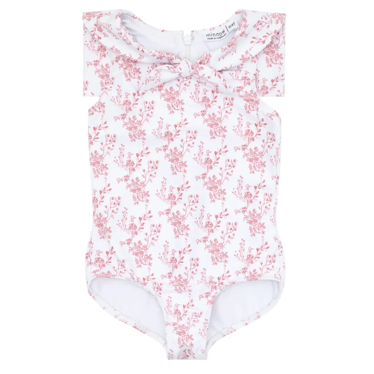 minnow Girls Sailor One Piece Nantucket Floral New