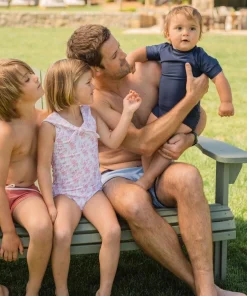 minnow Girls Sailor One Piece Nantucket Floral New