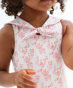 minnow Girls Sailor One Piece Nantucket Floral New