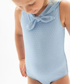 minnow Girls Sailor One Piece Mulberry Blue Dot Sale