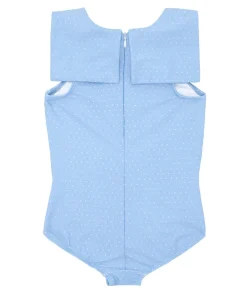 minnow Girls Sailor One Piece Mulberry Blue Dot Sale