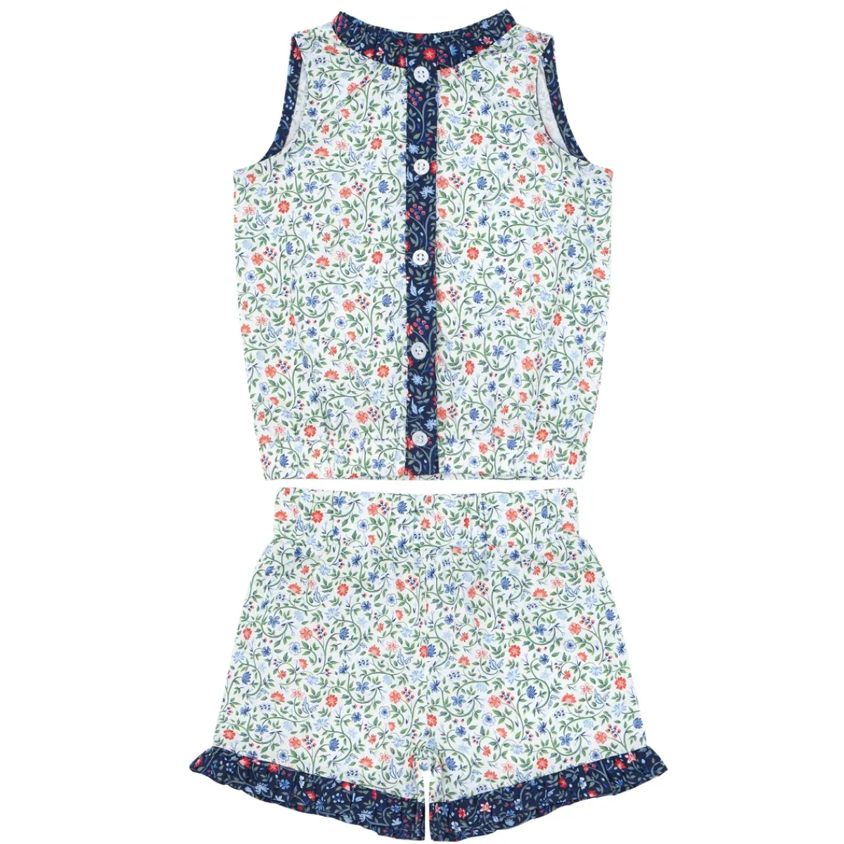 minnow Girls Short Set Capeside Vineyard Fashion