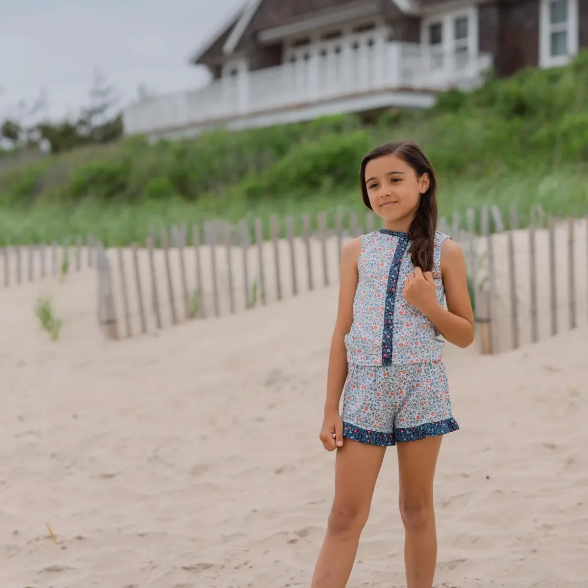 minnow Girls Short Set Capeside Vineyard Fashion